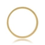 Vintage Yellow Gold plain Sanarica Band 2.80mm 16164 SV