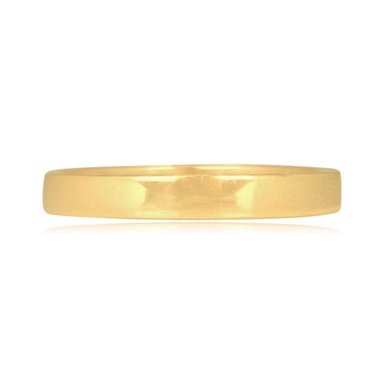 Vintage Yellow Gold Sanarica Band, Circa 1950 2.80mm