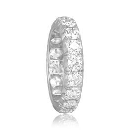 old Euro diamond platinum eternity Casper Band 16098 TSV