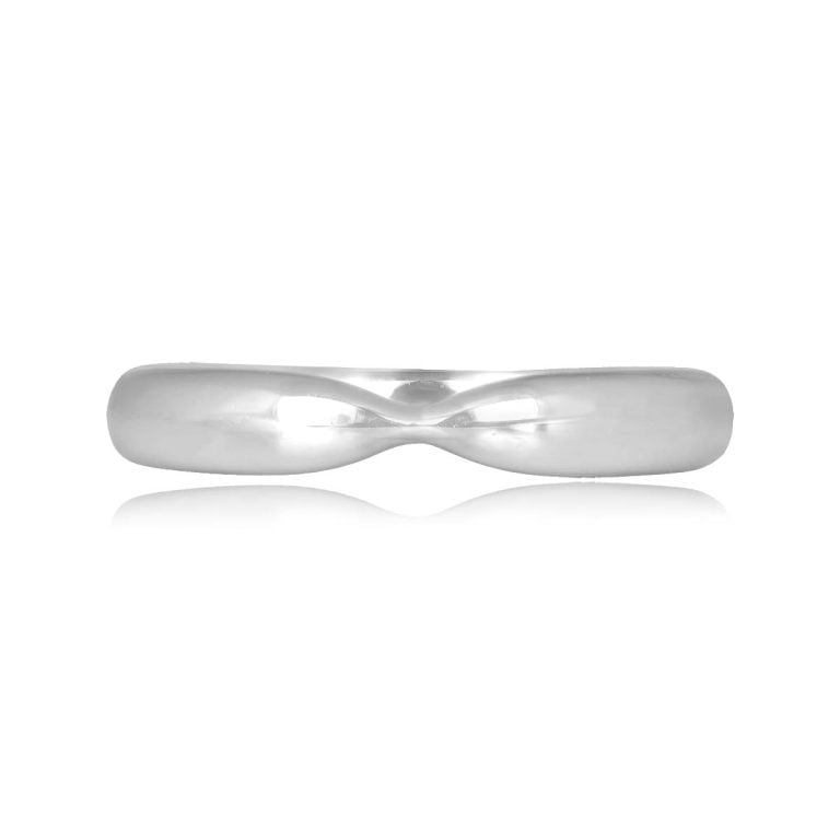 Tiffany & Co. Platinum Notch Band 3mm