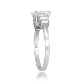 Mid-Century 1.21ct old European cut Diamond Brayton Ring 15967 TSV