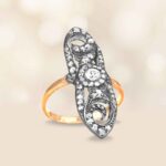 Antique, Victorian Era Russian Redington Ring, Circa 1890 16219 Artistic