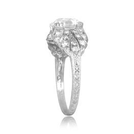 Art Deco 2.19ct Diamond platinum filigree Kaycee Ring 16307 TSV
