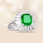 Vintage 1.84ct Emerald Dorrance Ring, Circa 1960 16335 Artistic