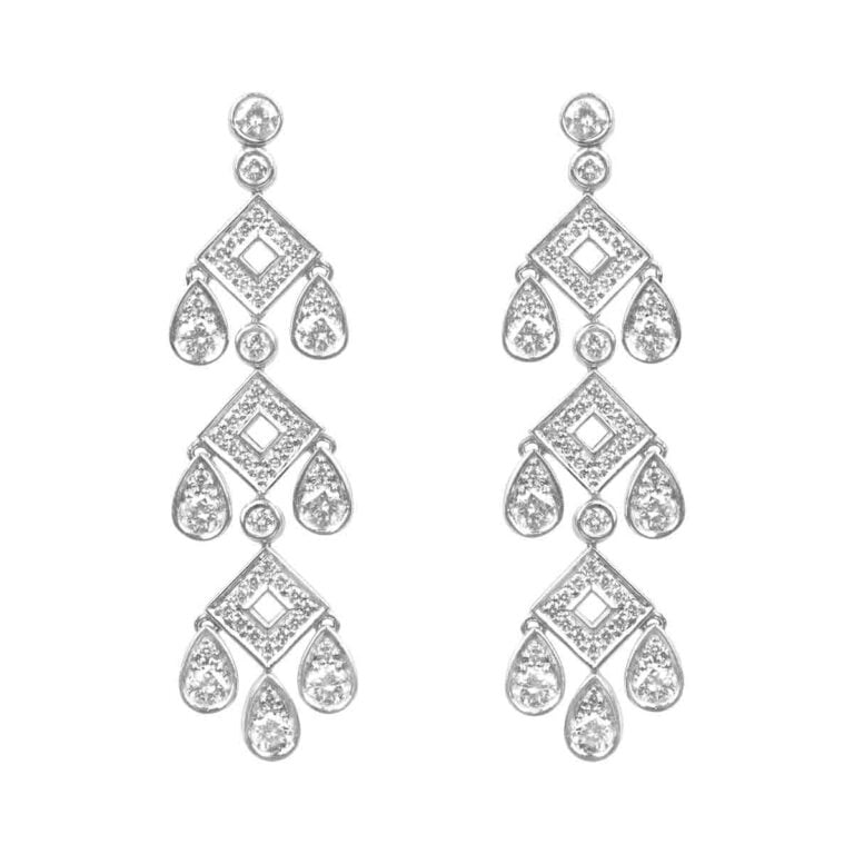 Tiffany & Co. Legacy Jazz Pagoda Chandelier Earrings
