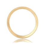 Vintage Yellow Gold weddingTryon Band, Circa 1980 2.7mm 16386 SV