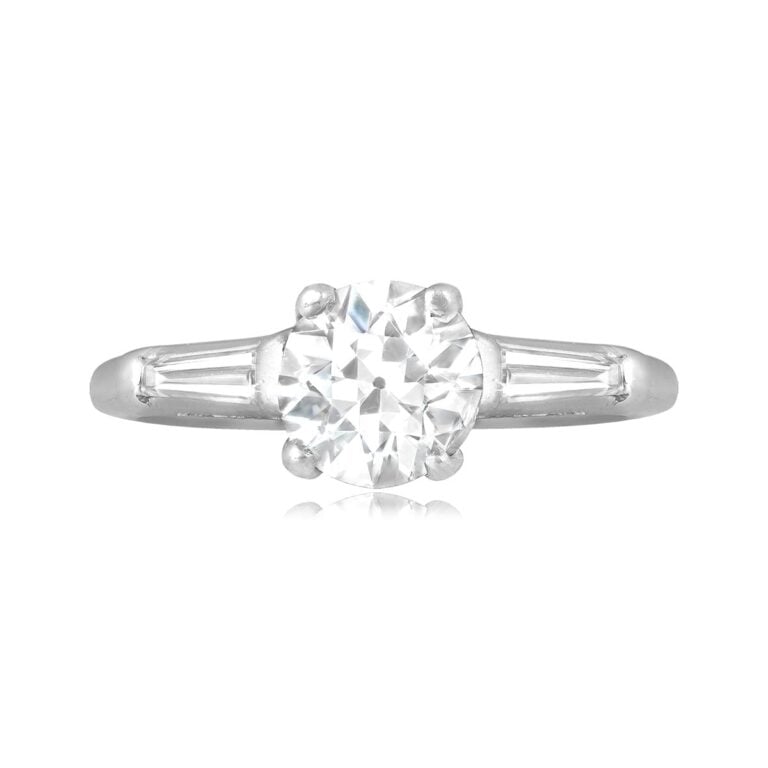 0.88ct Old European Cut Diamond Lewiston Ring