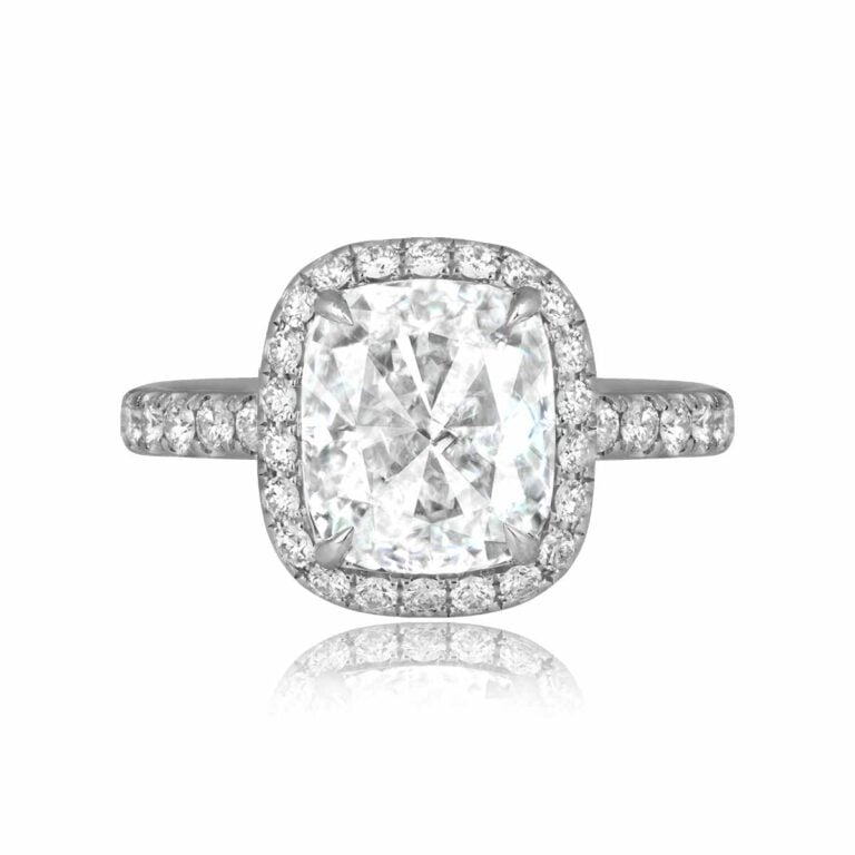Harry Winston GIA 2.59ct D Color Diamond Ring