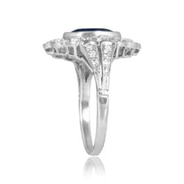 Floral 2.71ct Sapphire and Diamond Dermott Ring OCT2225 TSV