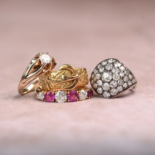 Victorian Era Rings and Engagement Rings