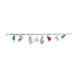 Art Deco Boucheron Tutti Frutti Lovebird Charm Bracelet 10669 TV1