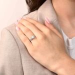 Art Deco 0.93ct old European Diamond Anthon Ring 11756 Hand Photo 1