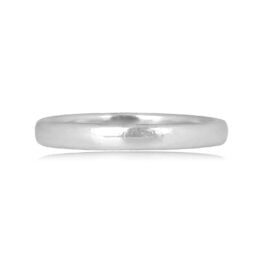 Tiffany & Co. signed wedding band platinum polished Tiffany Band 15416TV