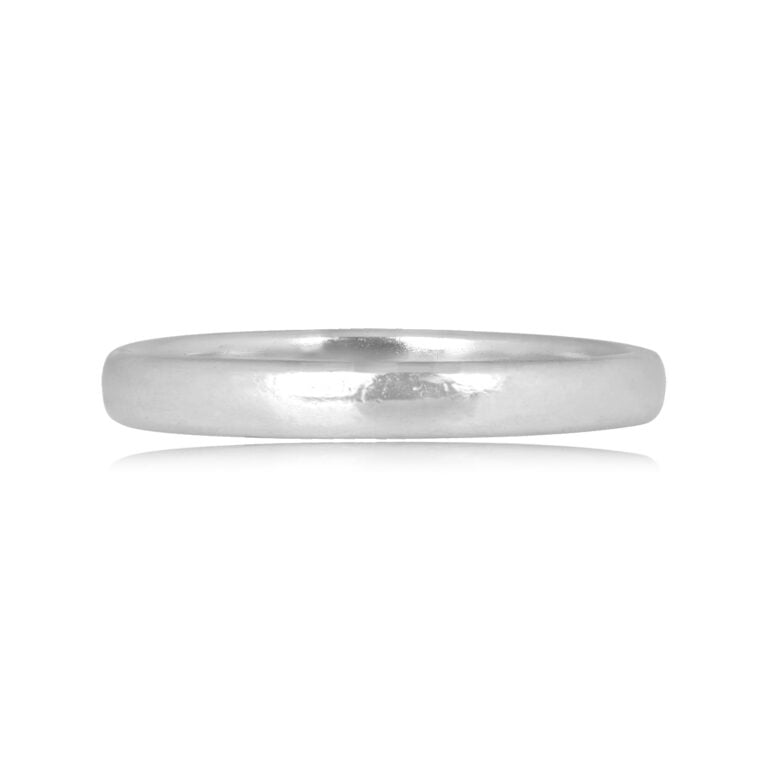 Tiffany & Co. Platinum Men's Wedding Band 3mm