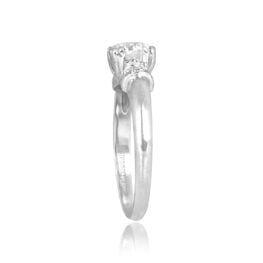 Antique 0.85ct Old European Diamond platinum Lindsborg Ring 16352 TSV