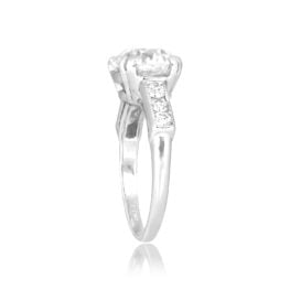 Vintage GIA 3.42ct Diamond platinum Ravenwood Ring 16416 TSV