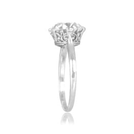 Edwardian GIA 2.70ct solitaire Diamond Lyndon Ring 16450 TSV