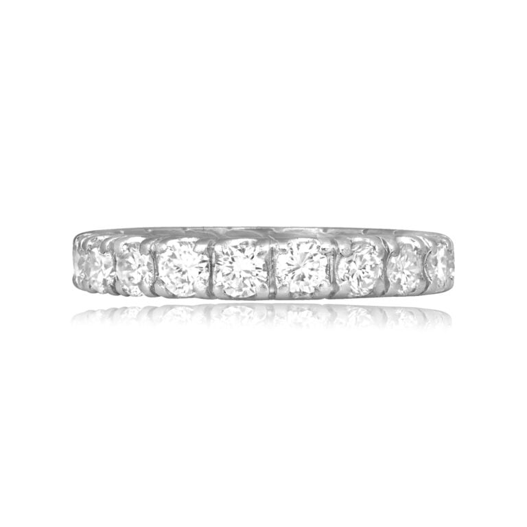 Vintage 2.00ct Diamond Eternity Newland Band, Circa 1950 3.30mm