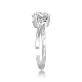 Vintage 1.81ct Old European Cut Diamond platinum Helendale Ring 16564 TSV