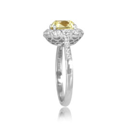 2.50ct old mine cluster ring platinum Valliant Ring 16508 TSV