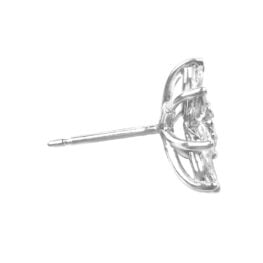 Floral Diamond Platinum Wayton Earrings ASS55778 TSV