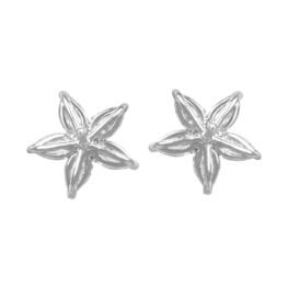 Floral Diamond Platinum Montalba Earrings ASS6422 SV