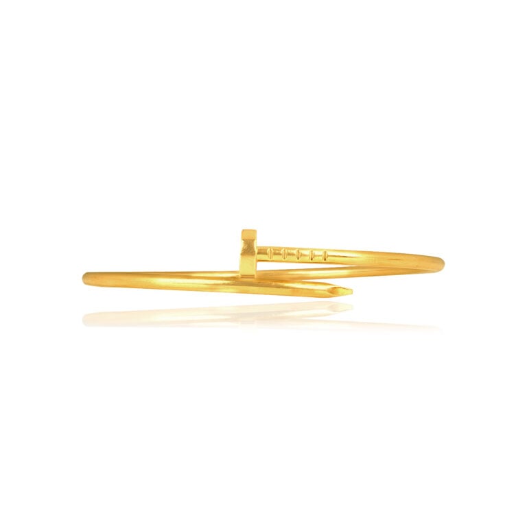 Cartier 18k Yellow Gold Nail Bangel