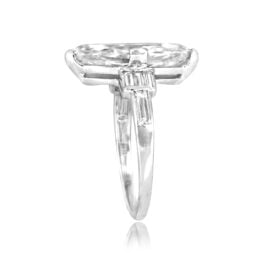 1960s Marquise Cut Diamond Cornett Ring RJ5J81 TSV
